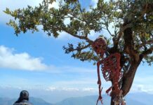 Inauguran la exposición “Colgados 2025” en el Mirador Cuatro Palos, Pinal de Amoles