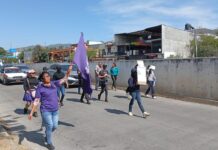 Marchan y protestan en Chilpancingo por desaparición de niña de 13 años