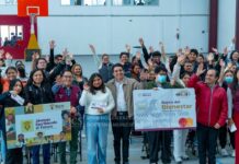 Entregan tarjetas del programa “Jóvenes Escribiendo el Futuro” en Ezequiel Montes