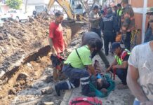 Hiere deslave a 4 trabajadores de Sapase; obras en Ecatepec colapsan