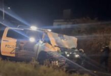 Chocan 2 patrullas en Guerrero; 16 policías heridos