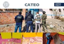 AUTORIDADES REALIZAN CATEO EN INMUEBLE DE JOJUTLA