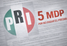Casi nada: Debe PRI en Ciudad Juárez 5 millones de pesos por predial