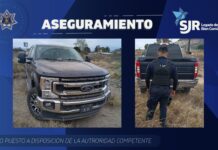 Recuperan camioneta robada tras operativo en San Juan del Río