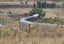 Se descarrila tren en Maravatío, Michoacán; autoridades descartan personas heridas