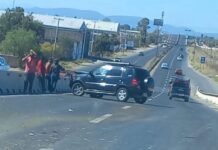 Accidente vial en carretera a Ezequiel Montes